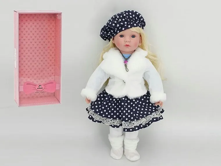 Adar, lalka, zabawka z dźwiękiem, 45 cm