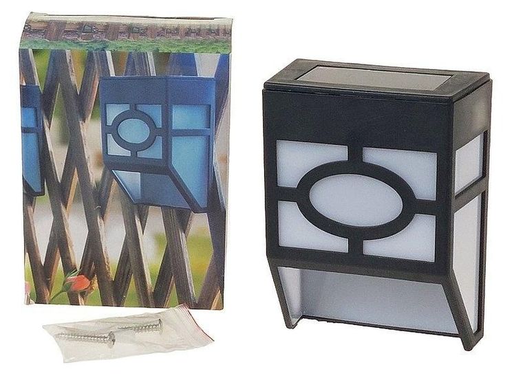 Adar, lampa solarna, naścienna