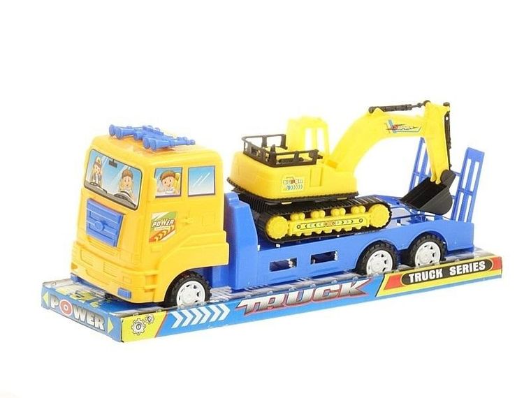 Adar, laweta z koparką