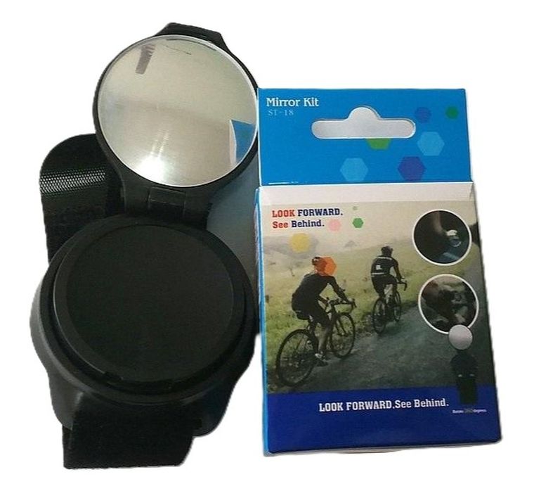 Adar, lusterko rowerowe na nadgarstek