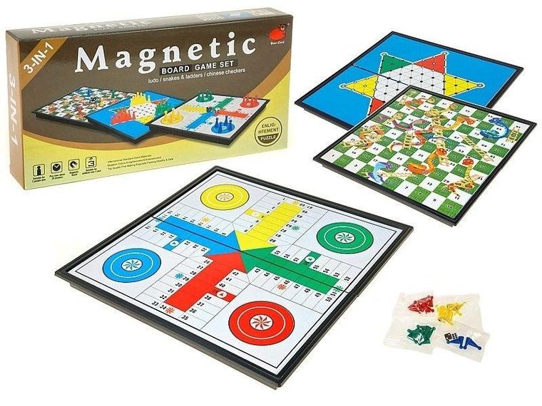 Adar, magnetyczne gry familijne 3w1
