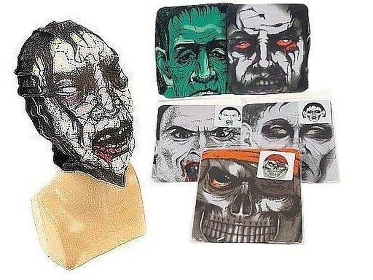 Adar, maska zombie, 1 szt.