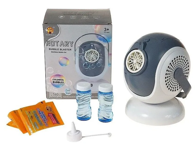 Adar, maszyna do baniek na baterie + płyn, 2-50 ml