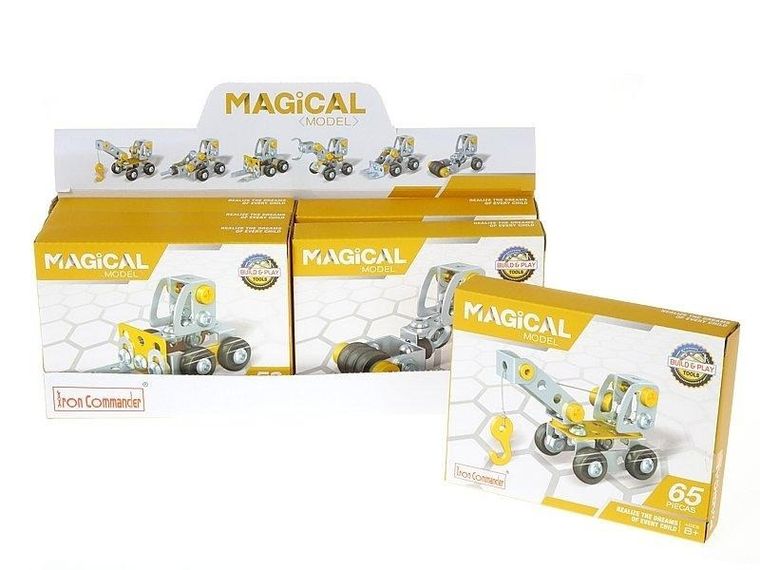 Adar, metalowe klocki do skręcania ze śrubokrętem, pojazdy 1 szt.