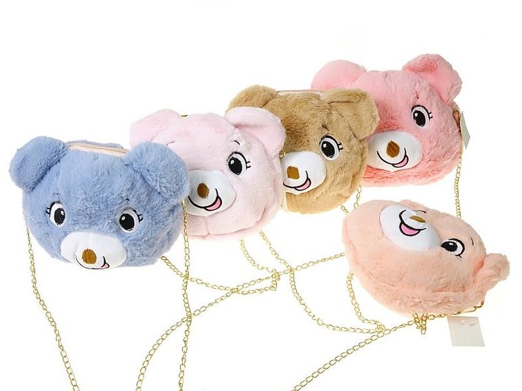 Adar, miś, pluszowa torebka na ramię