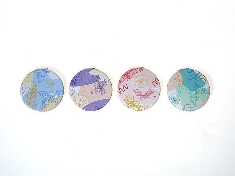 Adar, motyle, lusterko dwustronne, 1 szt.