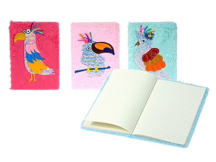 Adar, notes A5, 40 kartek, pluszowa okładka