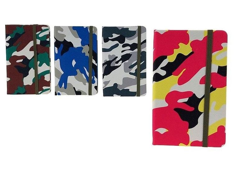 Adar, notes z gumką, moro, 1 szt.