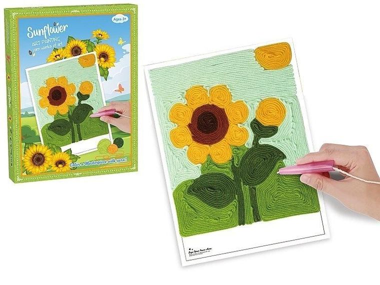 Adar, obrazek do wypełniania włóczką na rzep