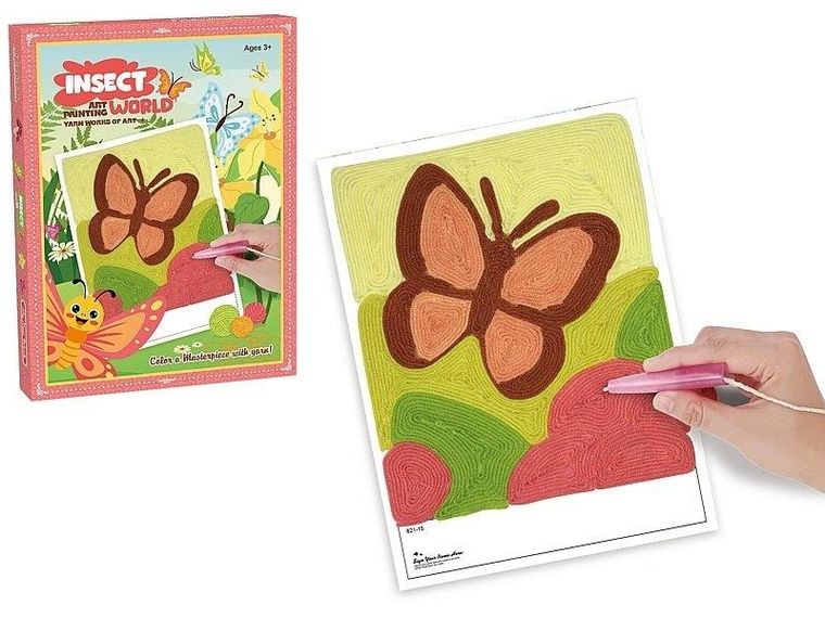 Adar, obrazek do wypełniania włóczką na rzep