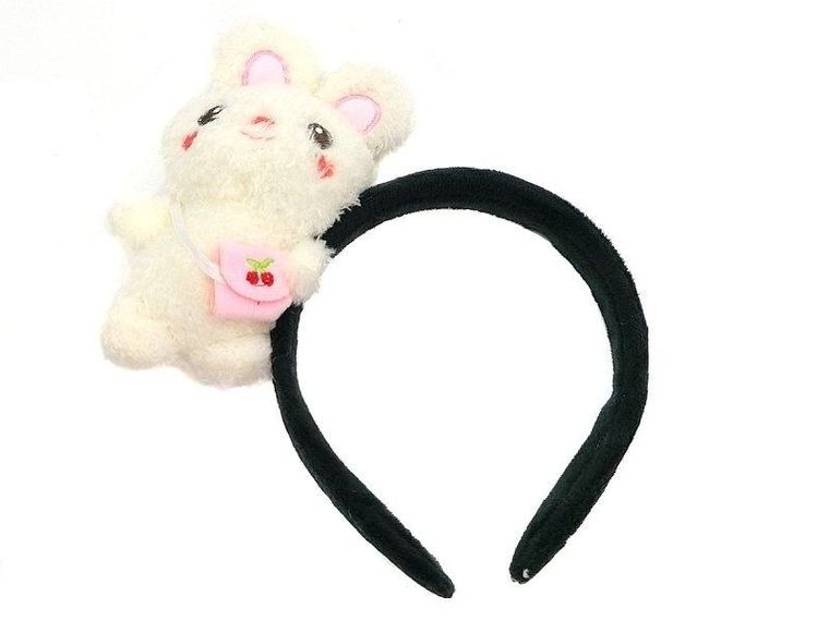 Adar, opaska do włosów z króliczkiem