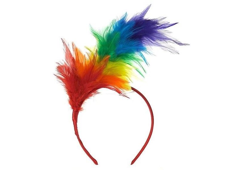 Adar, opaska karnawałowa z piórami