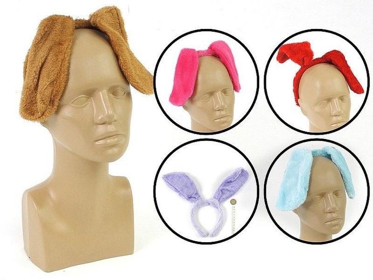 Adar, opaska na włosy z uszami, 1 szt.