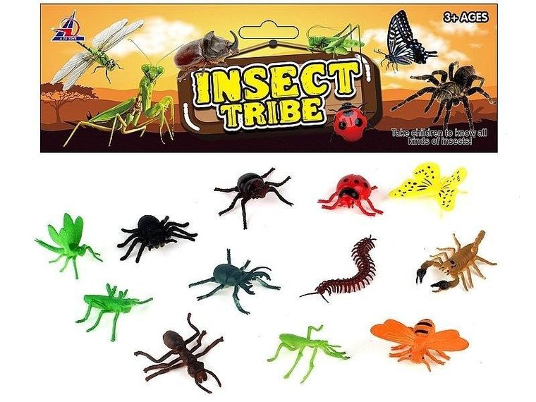 Adar, owady, zestaw figurek, 12 szt.