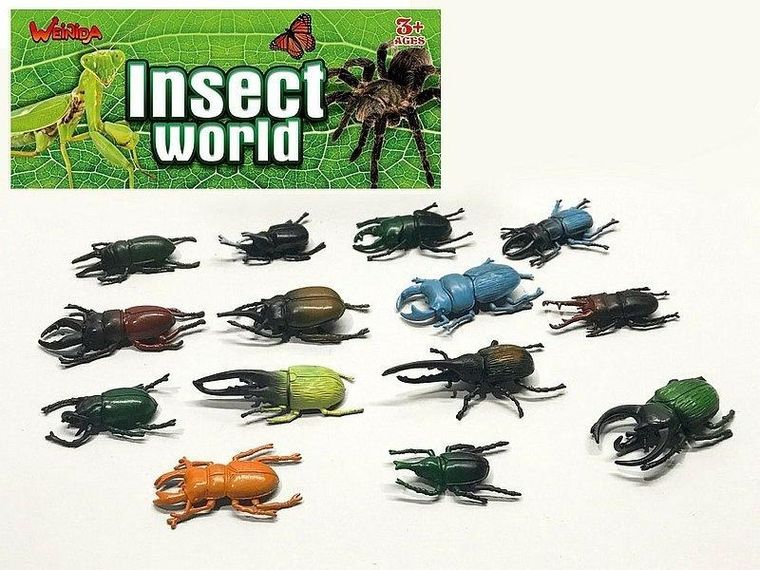 Adar, owady, zestaw figurek, 7,5 cm, 14 szt.