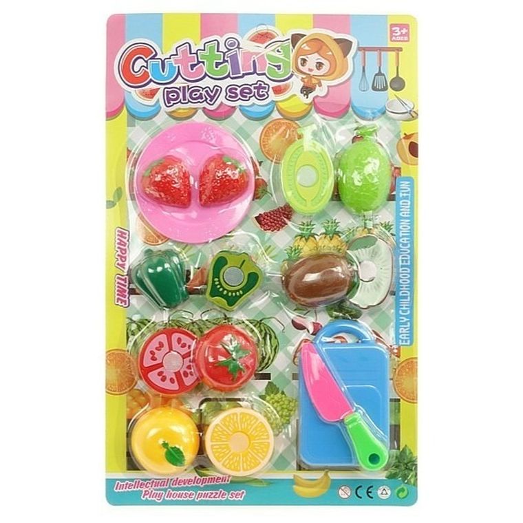 Adar, owoce i warzywa na rzep z deską do krojenia