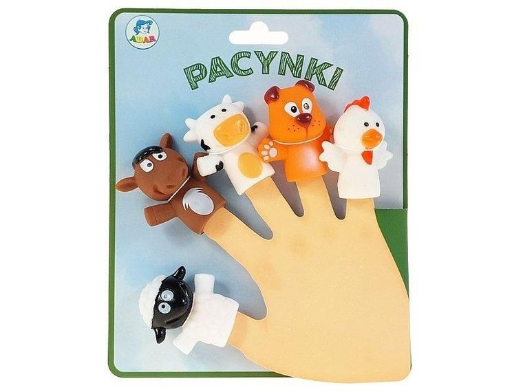 Adar, pacynki na palce, 5 szt.