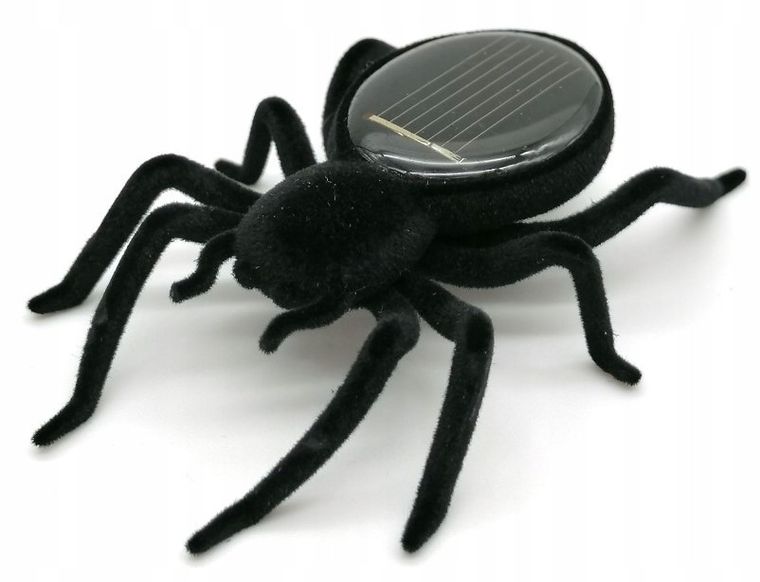 Adar, pająk, figurka solarna