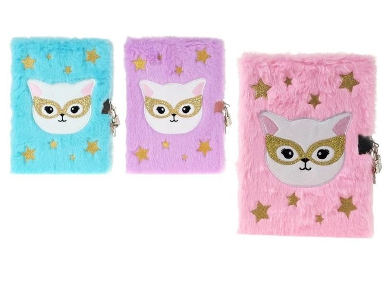 Adar, pamiętnik w pluszowej okładce, A5, 1 szt.