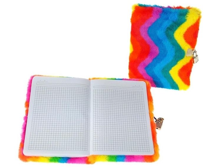 Adar, pamiętnik w pluszowej okładce, A5