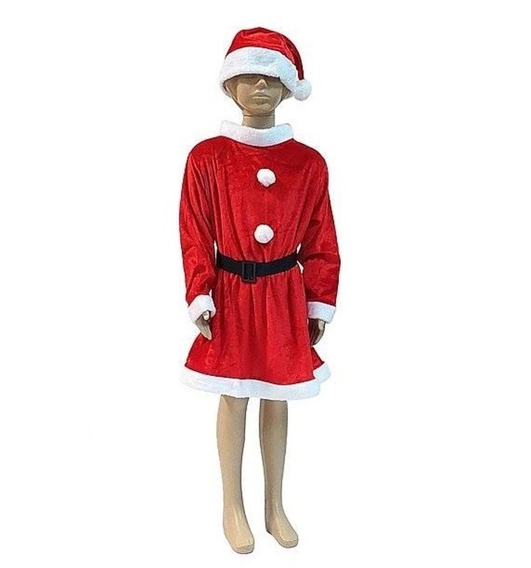 Adar, Pani Mikołajowa, strój dla dzieci, welurowy, 13-15 lat