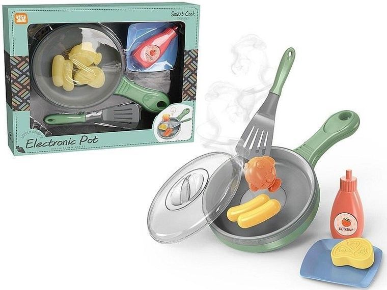 Adar, patelnia z zestawem śniadaniowym, zabawka interaktywna