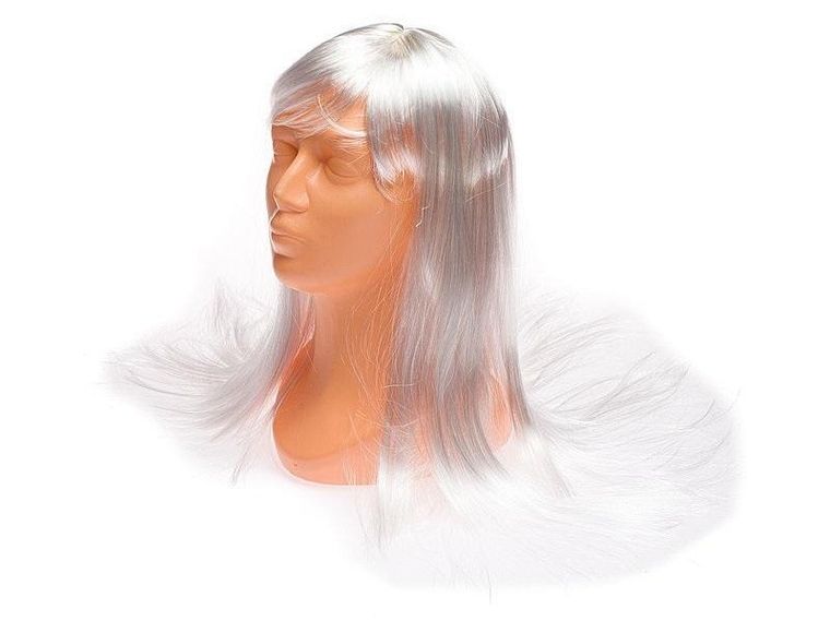 Adar, peruka długa, biała