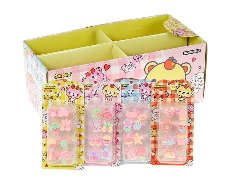 Adar, pierścionki, 8 szt.