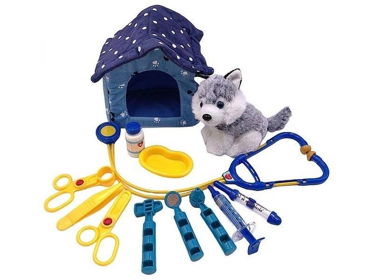 Adar, piesek z zestawem lekarskim