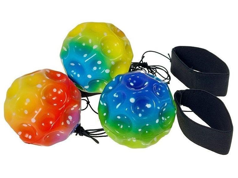 Adar, piłeczka na gumce z rzepem, 1 szt.