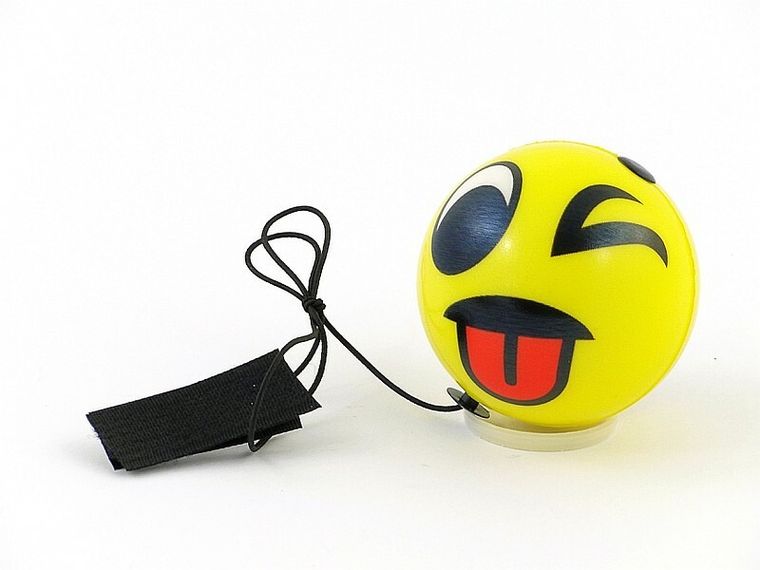 Adar, piłeczka piankowa na gumce z rzepem, 6 cm, 12 szt.