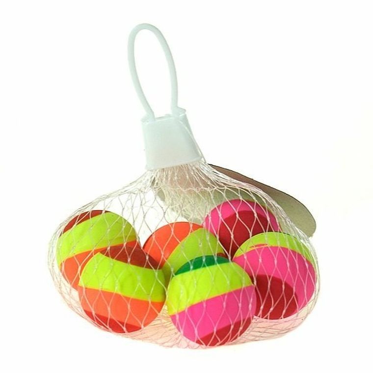 Adar, piłeczki kauczukowe, 3,2 cm, 6 szt.