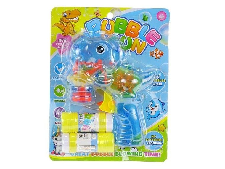 Adar, pistolet do baniek mydlanych ze światłem, 1 szt.