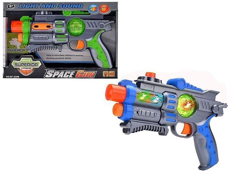 Adar, pistolet, zabawka interaktywna