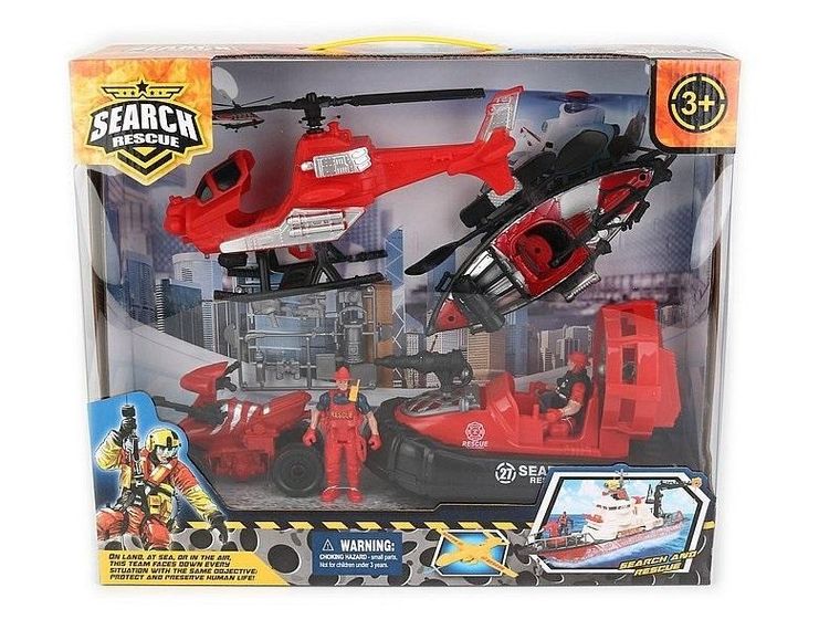 Adar, pojazdy ratunkowe z figurkami