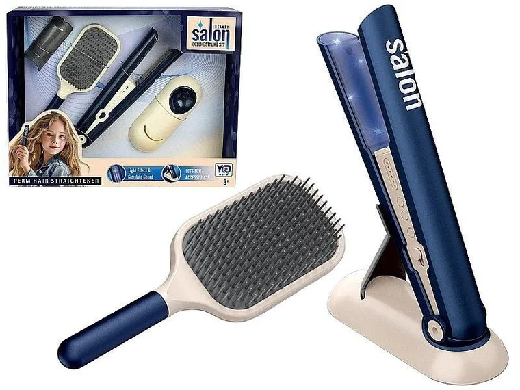 Adar, prostownica do włosów z akcesoriami