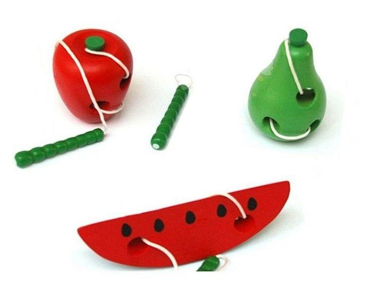 Adar, przeplatanka drewniana, owoce, 1 szt.