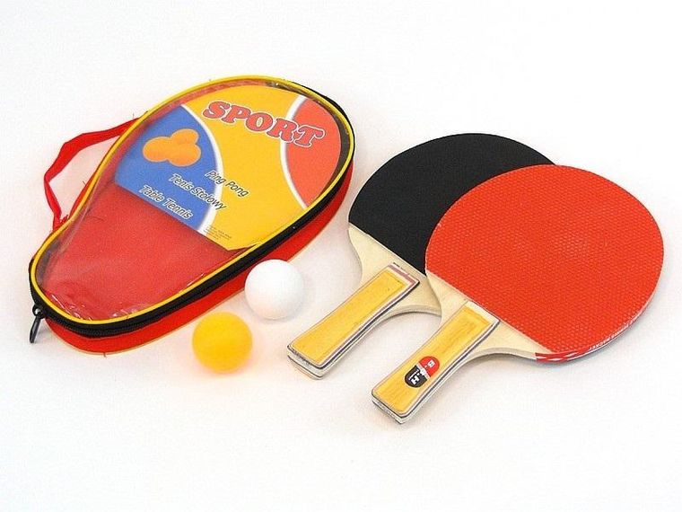 Adar, rakietki do ping-ponga z piłeczkami