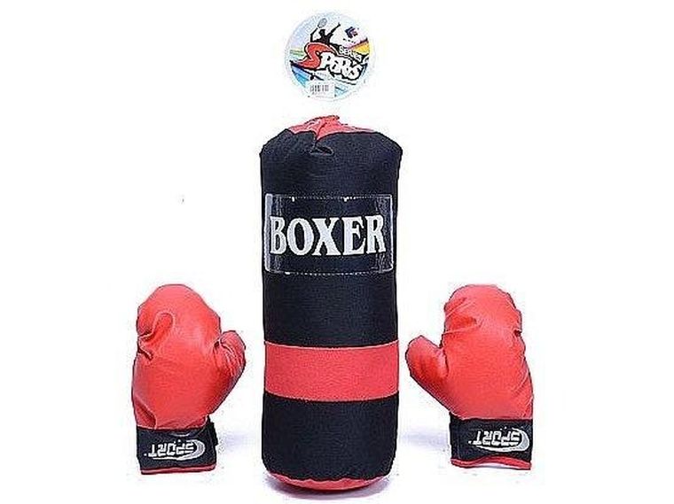 Adar, rękawice i worek bokserski