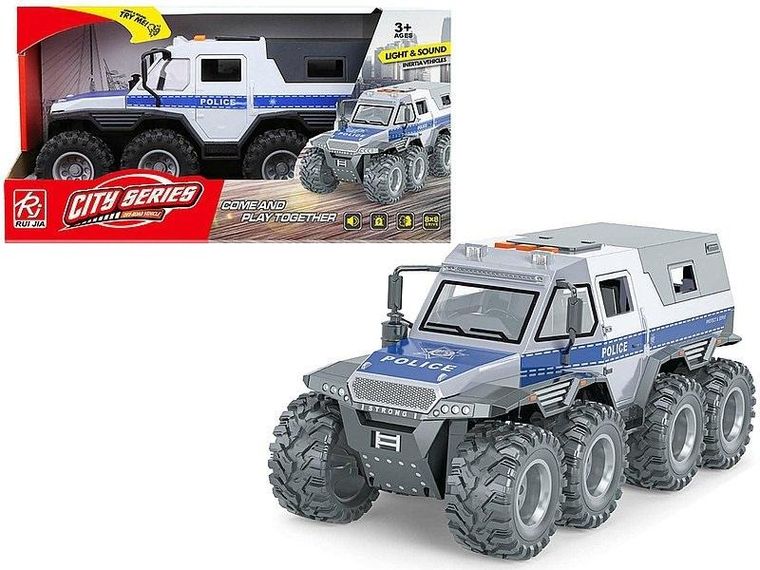 Adar, samochód policyjny z napędem na koło, pojazd interaktywny