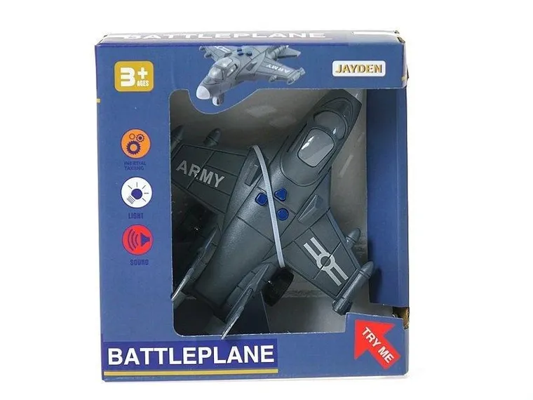 Adar, samolot na baterie, światło dźwięk