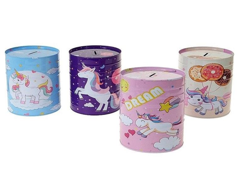 Adar, skarbonka metalowa jednorożec, 1 szt.