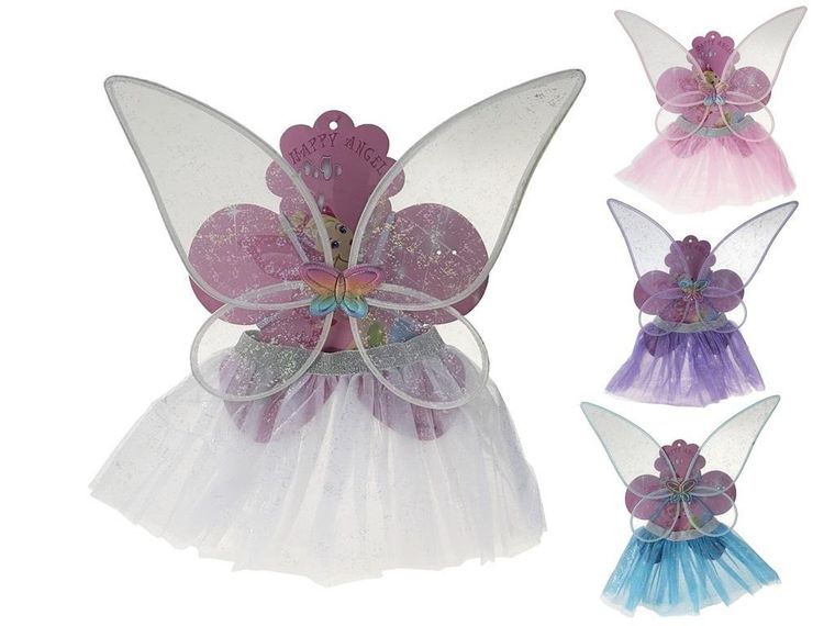 Adar, skrzydełka motylka ze spódniczką, 1 szt.