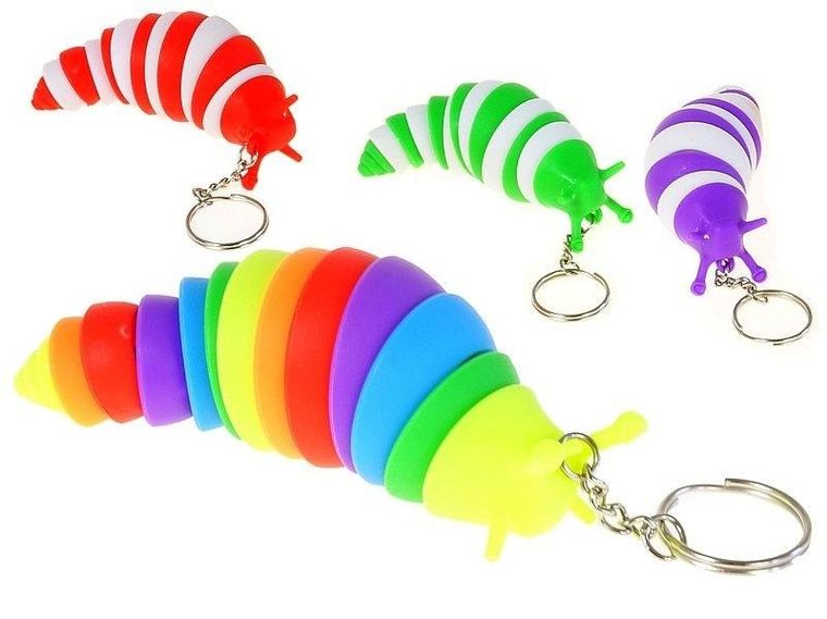 Adar, ślimak, ruchomy brelok, 7 cm, 1 szt.