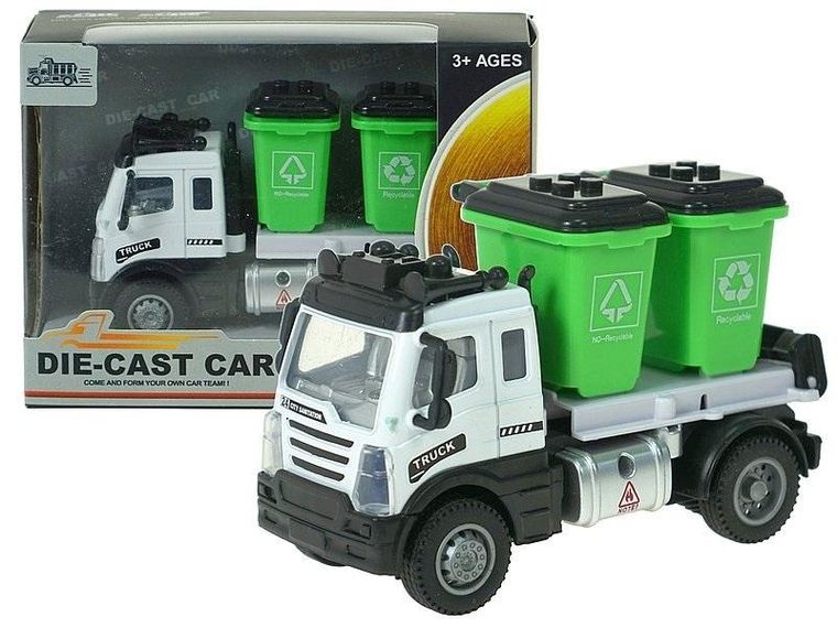 Adar, śmieciarka, pojazd, 1:64