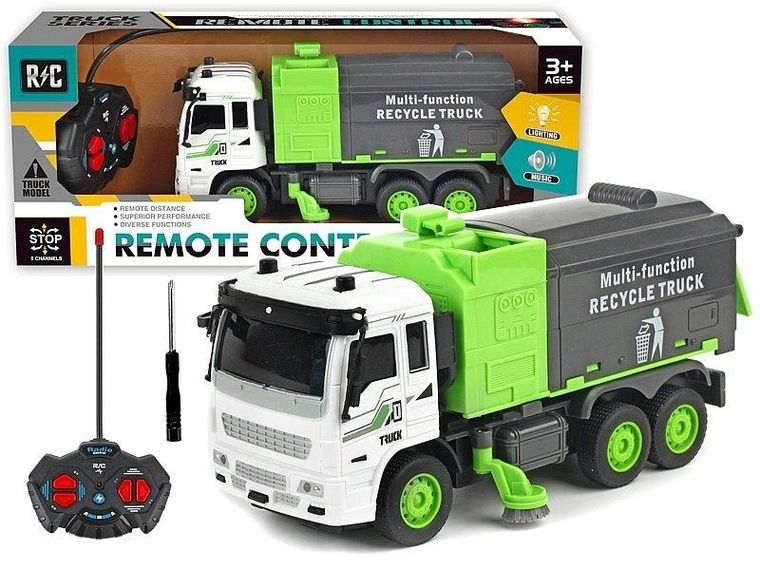 Adar, śmieciarka, pojazd zdalnie sterowany