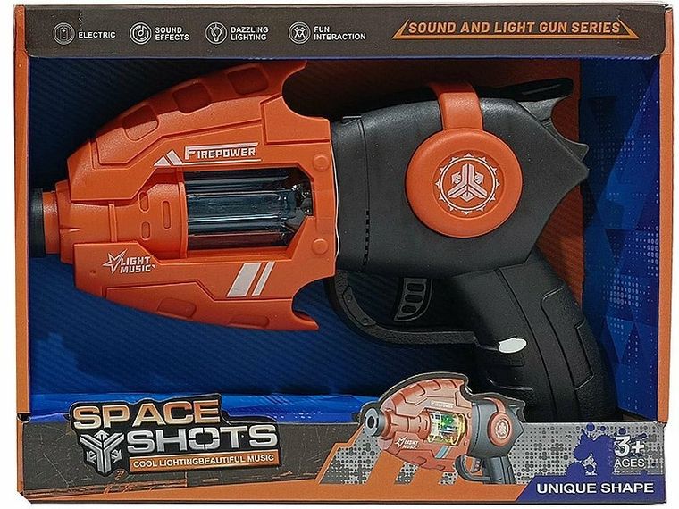 Adar, Space Shots, pistolet, światło i dźwięk
