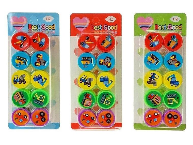 Adar, stempelki, 10 szt., 1 szt.