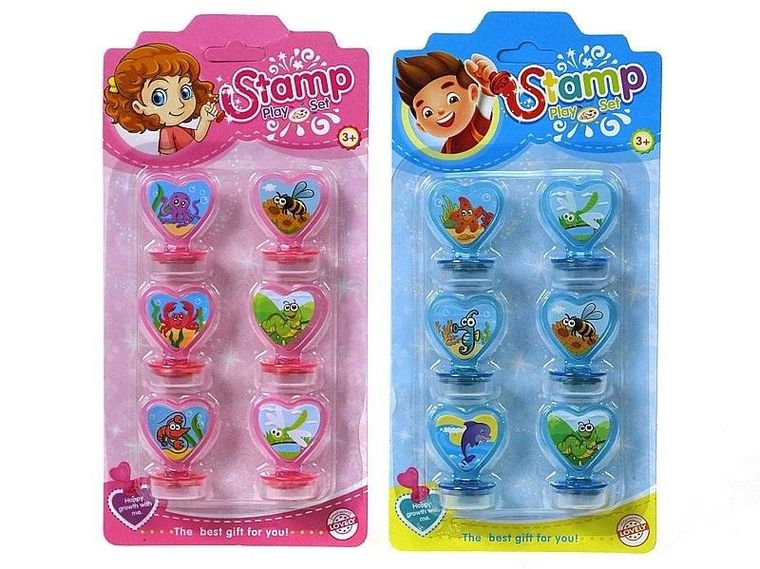 Adar, stempelki serduszka zwierzęta, 1 szt.