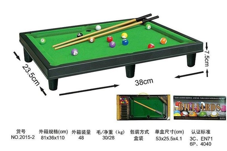 Adar, stół do bilarda